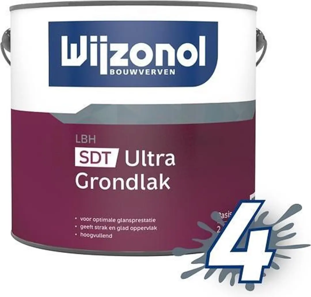 Wijzonol LBH Grondverf SDT 2.5L - Mengkleur
