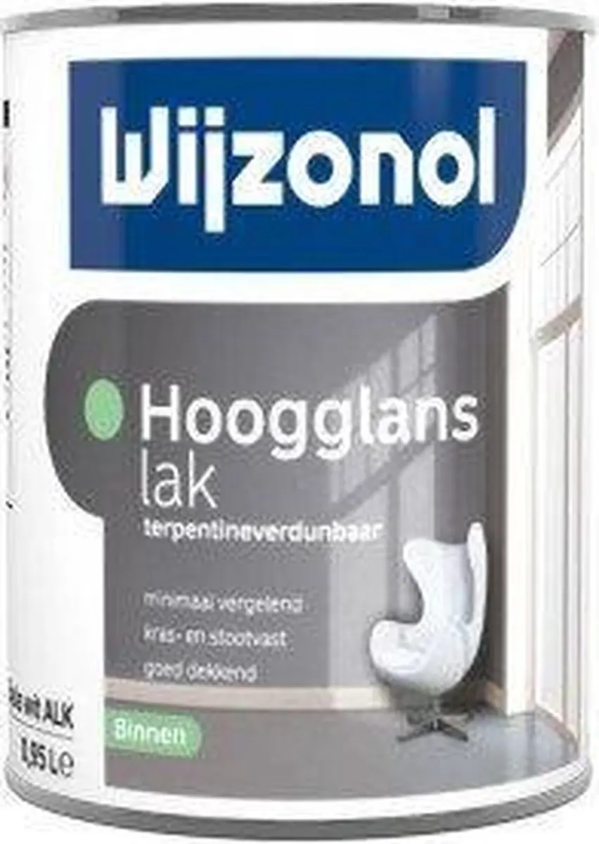 Wijzonol Hoogglanslak Terpentine 0,5L
