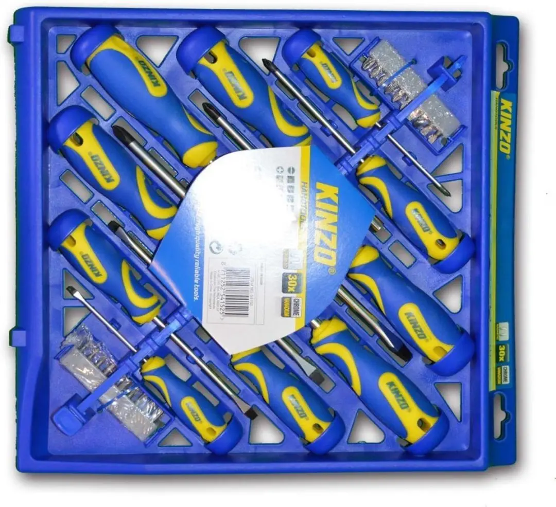 Kinzo schroevendraaier set (30 stuks)