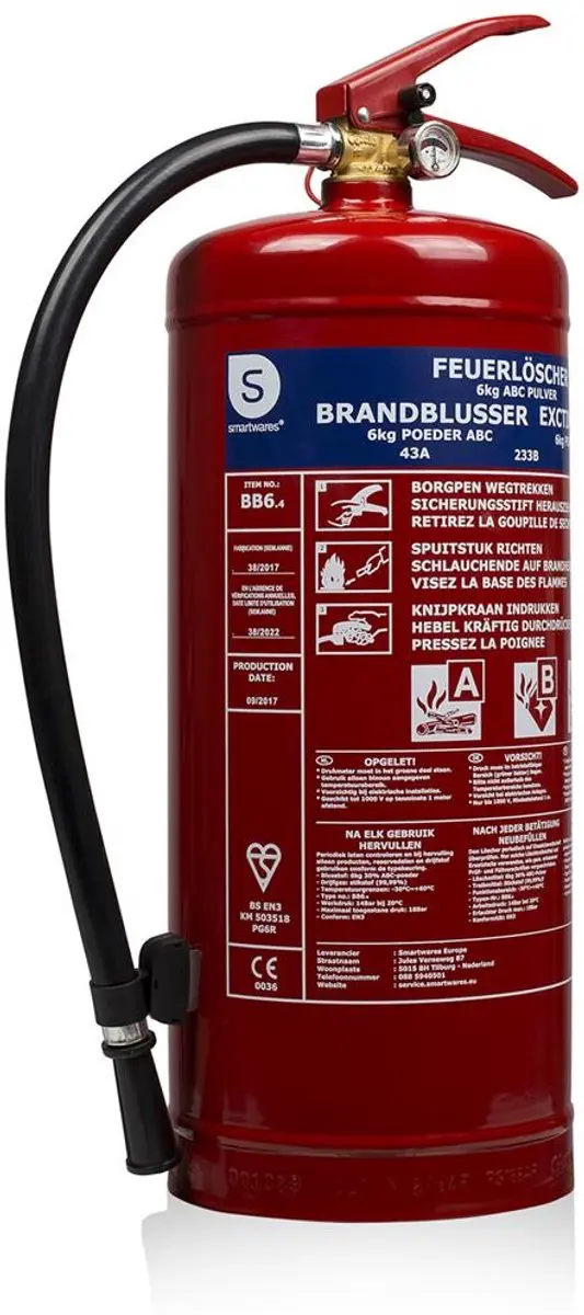 Smartwares FEX‑15160 Poederblusser