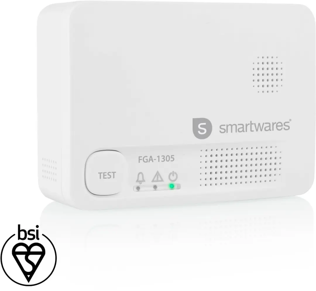 Smartwares FGA-13051 Koolmonoxidemelder - 10 Jaar Sensor - Wit - afbeelding 6 van 6