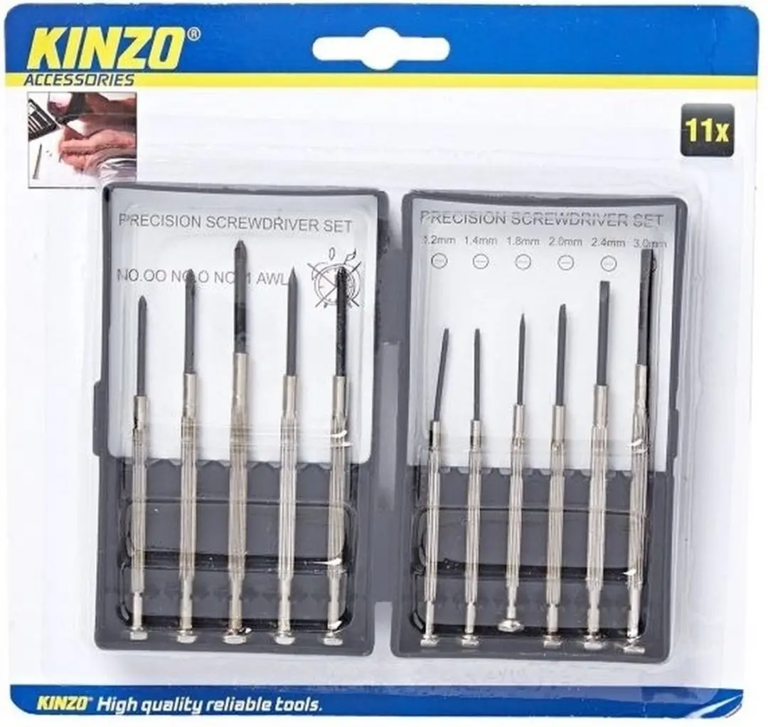 Kinzo Precisie Schroevendraaier Set