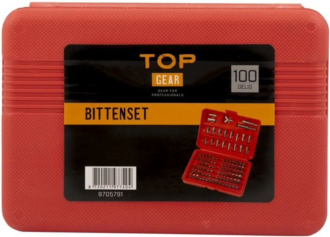 Topgear Bittenset 100 delig in box
