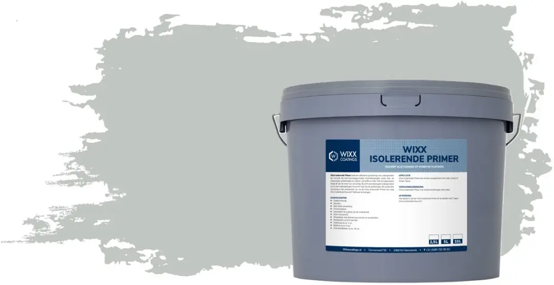 Wixx Isolerende Primer 2.5L - Lichtgrijs