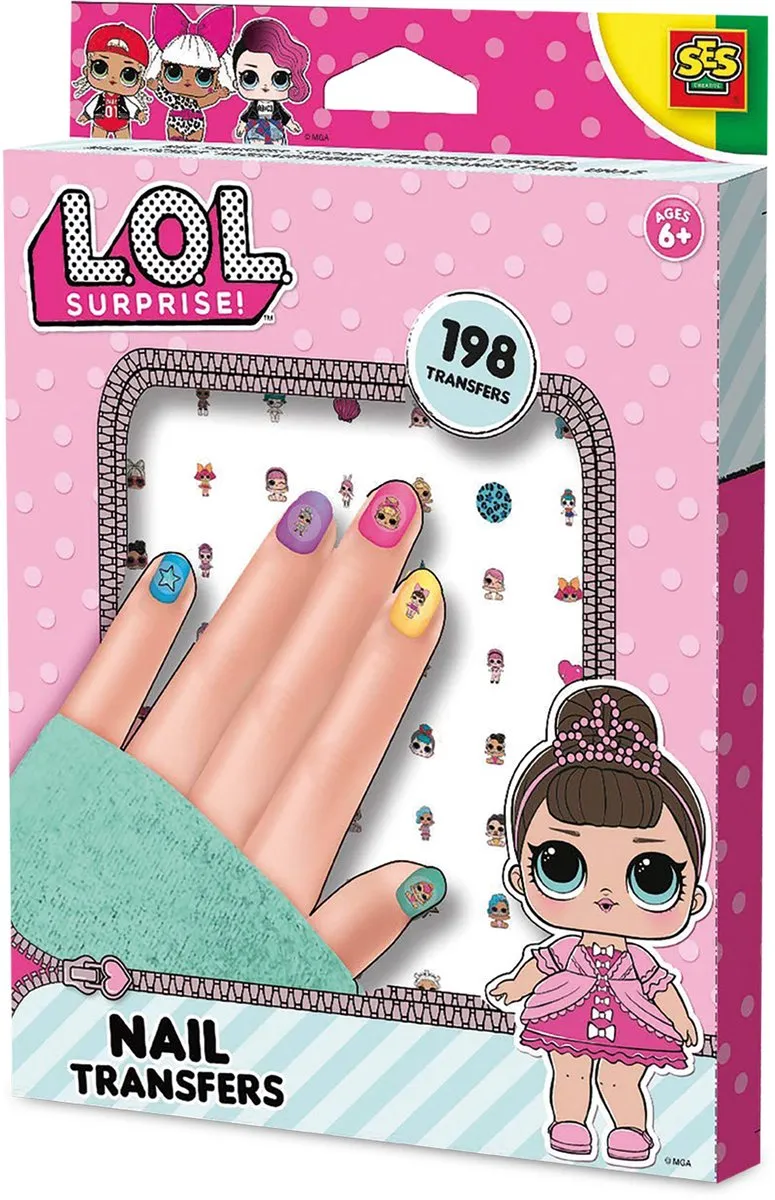 SES Creative L.O.L. Nageltransfers