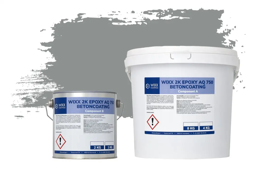 Wixx 2K Epoxy AQ 750 Betoncoating 5kg