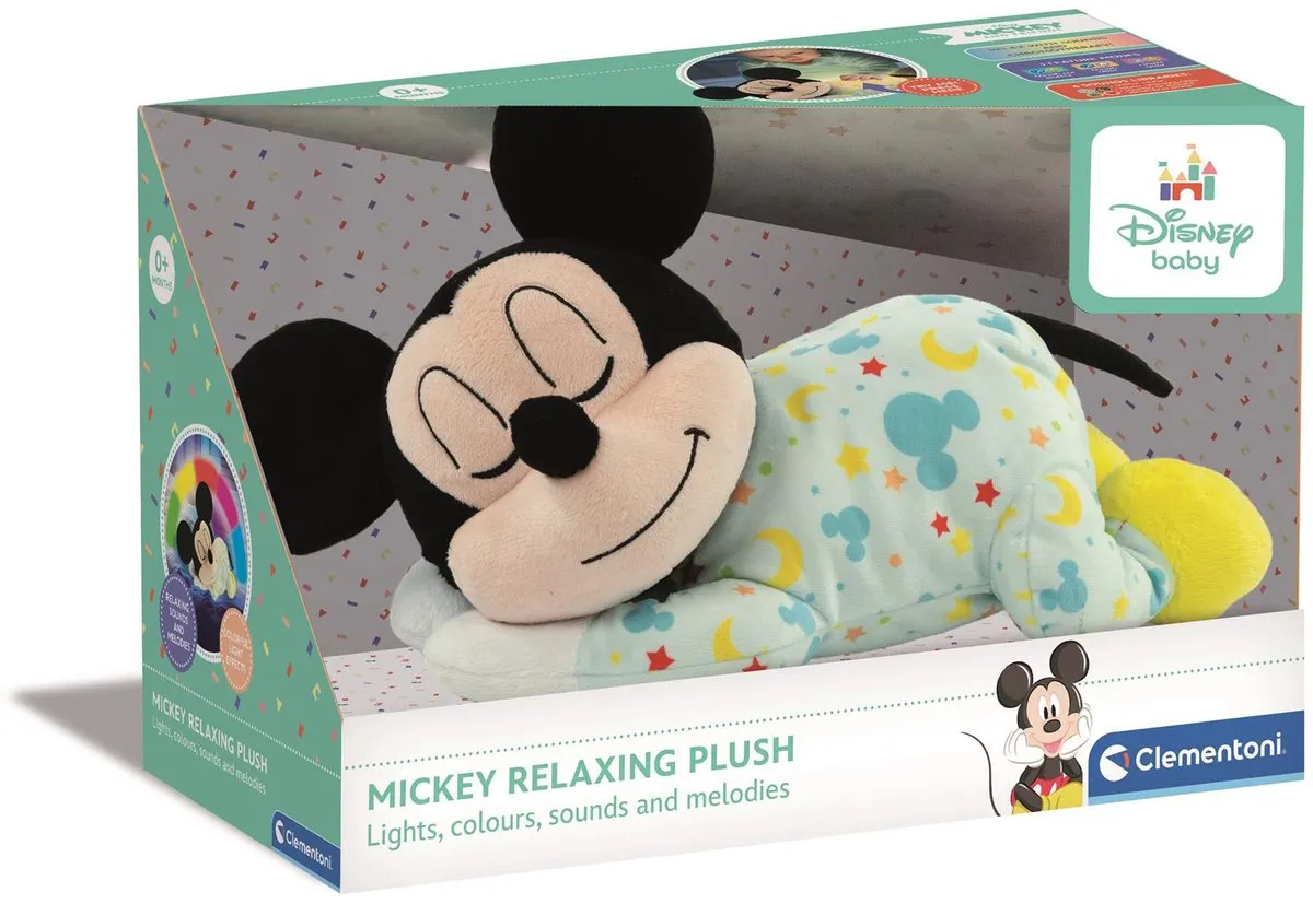 Clementoni Disney Baby Mickey Mouse Interactieve Knuffel - Licht en geluid