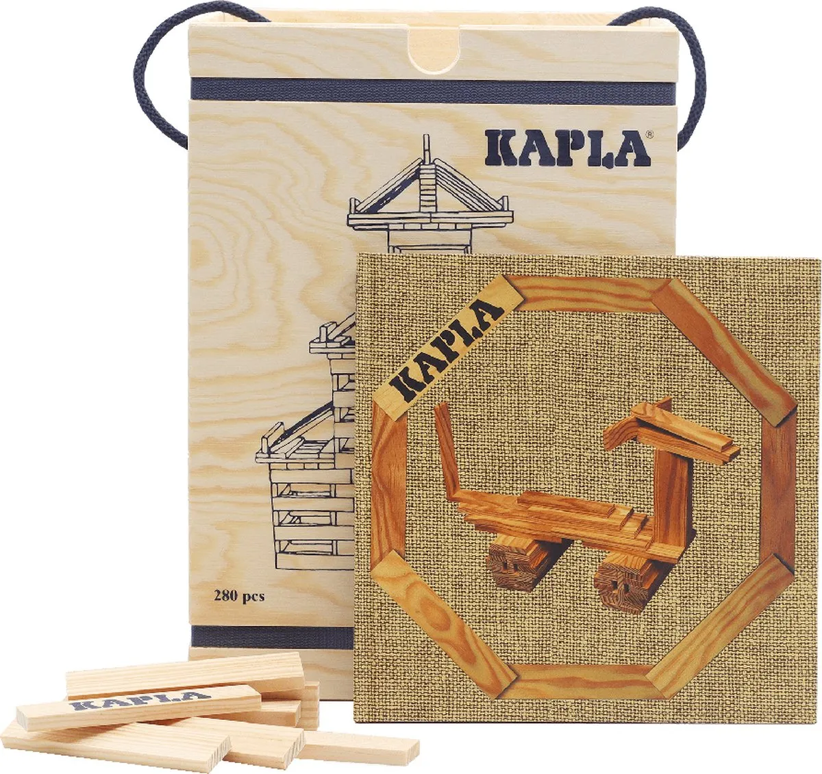 KAPLA Blank Constructiespeelgoed 280 Stuks