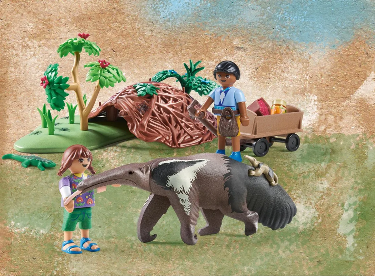 Playmobil Wiltopia Miereneter Verzorging 71012 - Multicolor - afbeelding 6 van 6