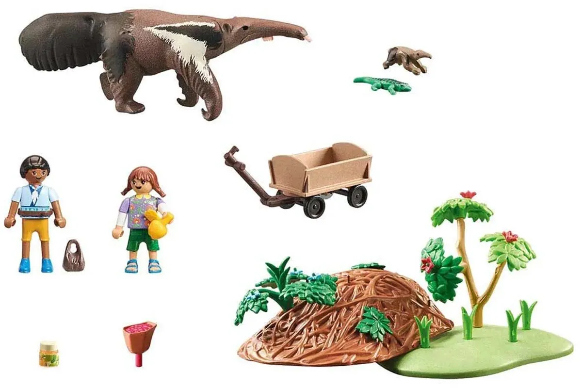 Playmobil Wiltopia Miereneter Verzorging 71012 - Multicolor