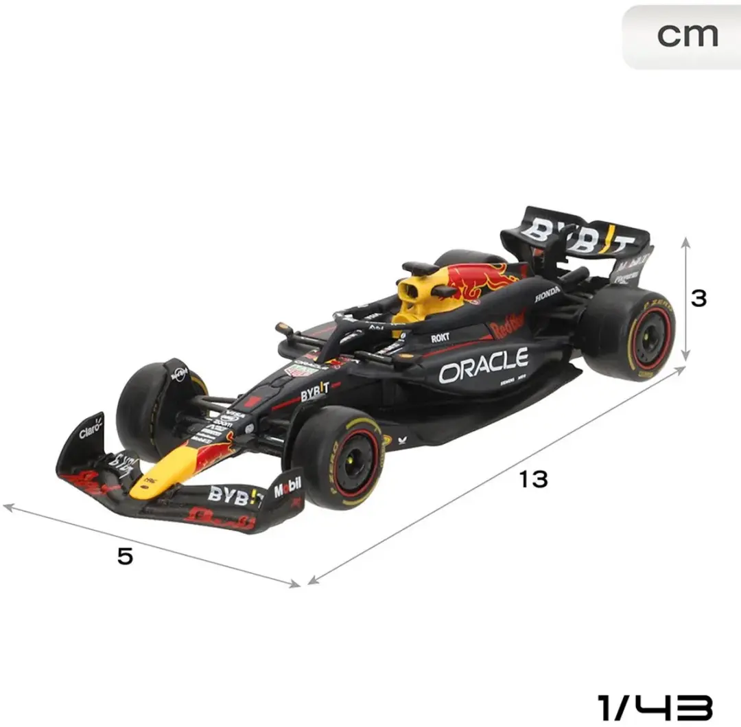 Bburago F1 Red Bull RB20 2024 1:43 Auto - 2 Stuks - afbeelding 5 van 5
