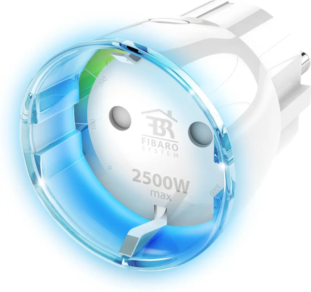 Fibaro Wall Plug Type F Slimme Stekker - Wit - afbeelding 4 van 6