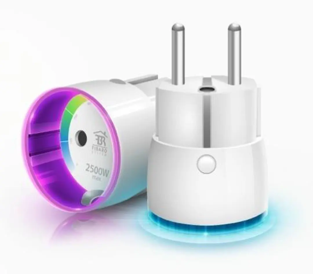 Fibaro Wall Plug Type F Slimme Stekker - Wit - afbeelding 2 van 6