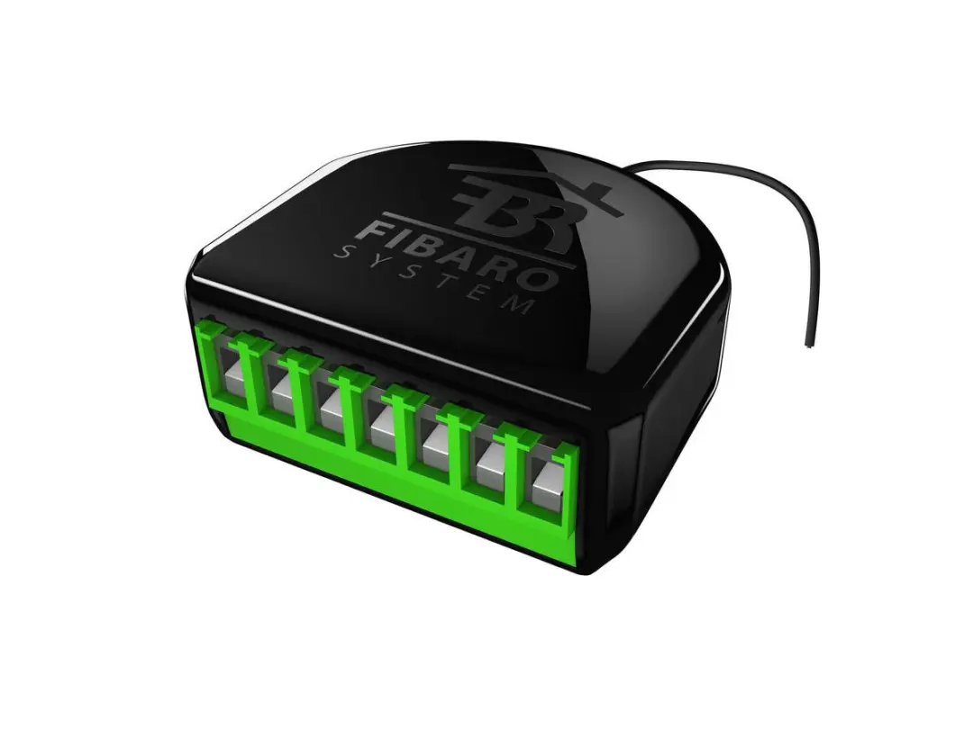Fibaro Double Switch 2 Inbouw Z-Wave Plus - 1500W - Zwart - afbeelding 2 van 6