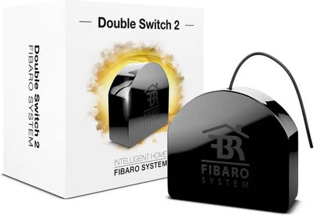 Fibaro Double Switch 2 Inbouw Z-Wave Plus - 1500W - Zwart - afbeelding 6 van 6