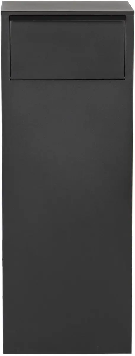 Famiflora BLOC Pakketbrievenbus - Mat Zwart - 105x39x27cm