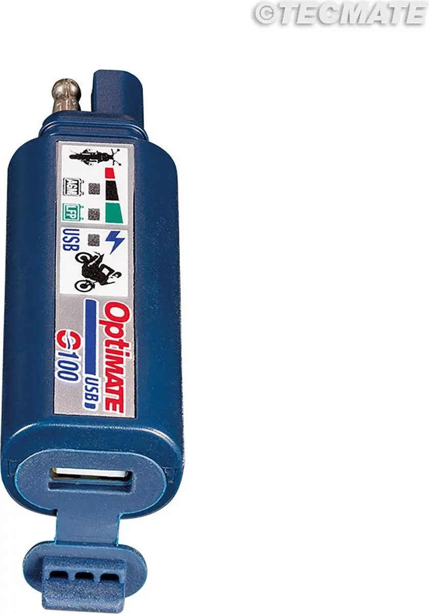TecMate OptiMate O-100 SAE naar USB Lader 5V/2.1A - afbeelding 2 van 6