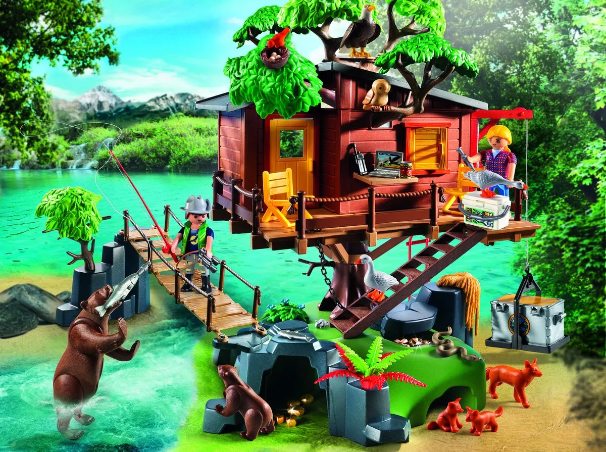 Playmobil Avontuurlijke Boomhut 5557 - Groen