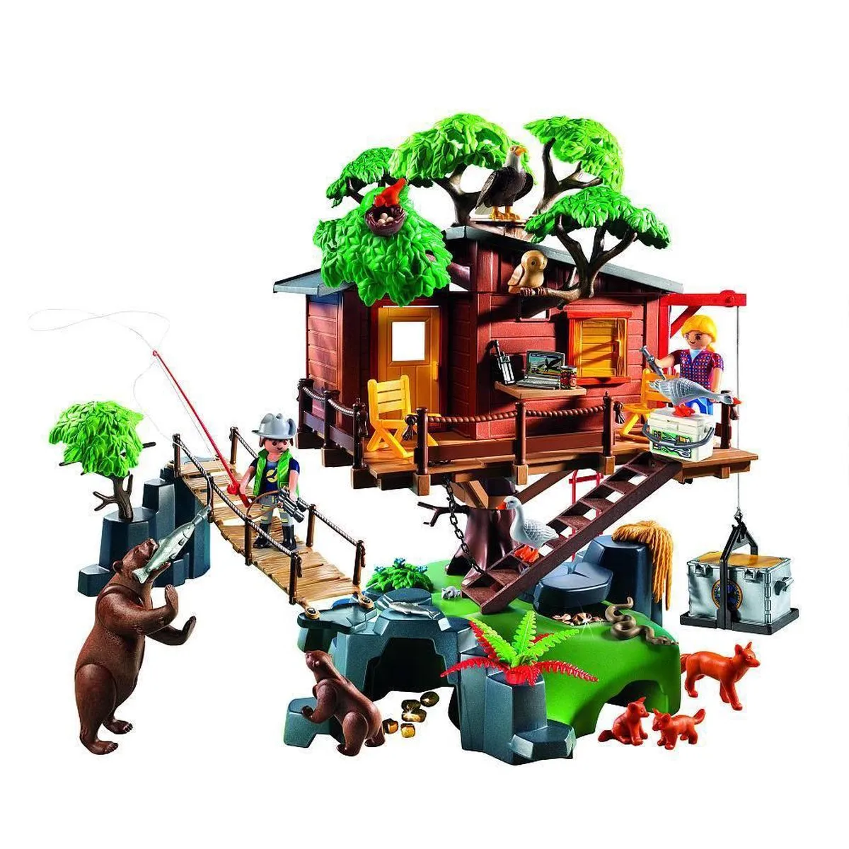 Playmobil Avontuurlijke Boomhut 5557 - Groen - afbeelding 6 van 6
