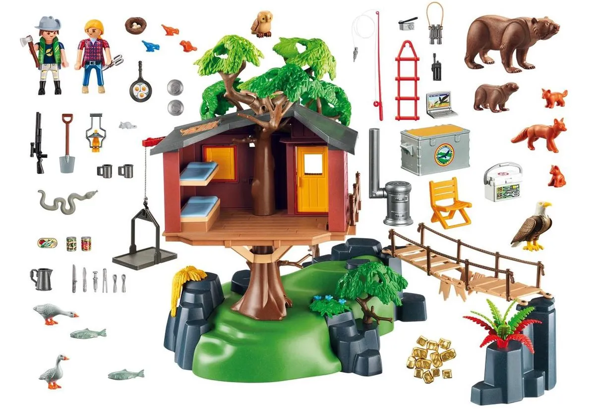 Playmobil Avontuurlijke Boomhut 5557 - Groen