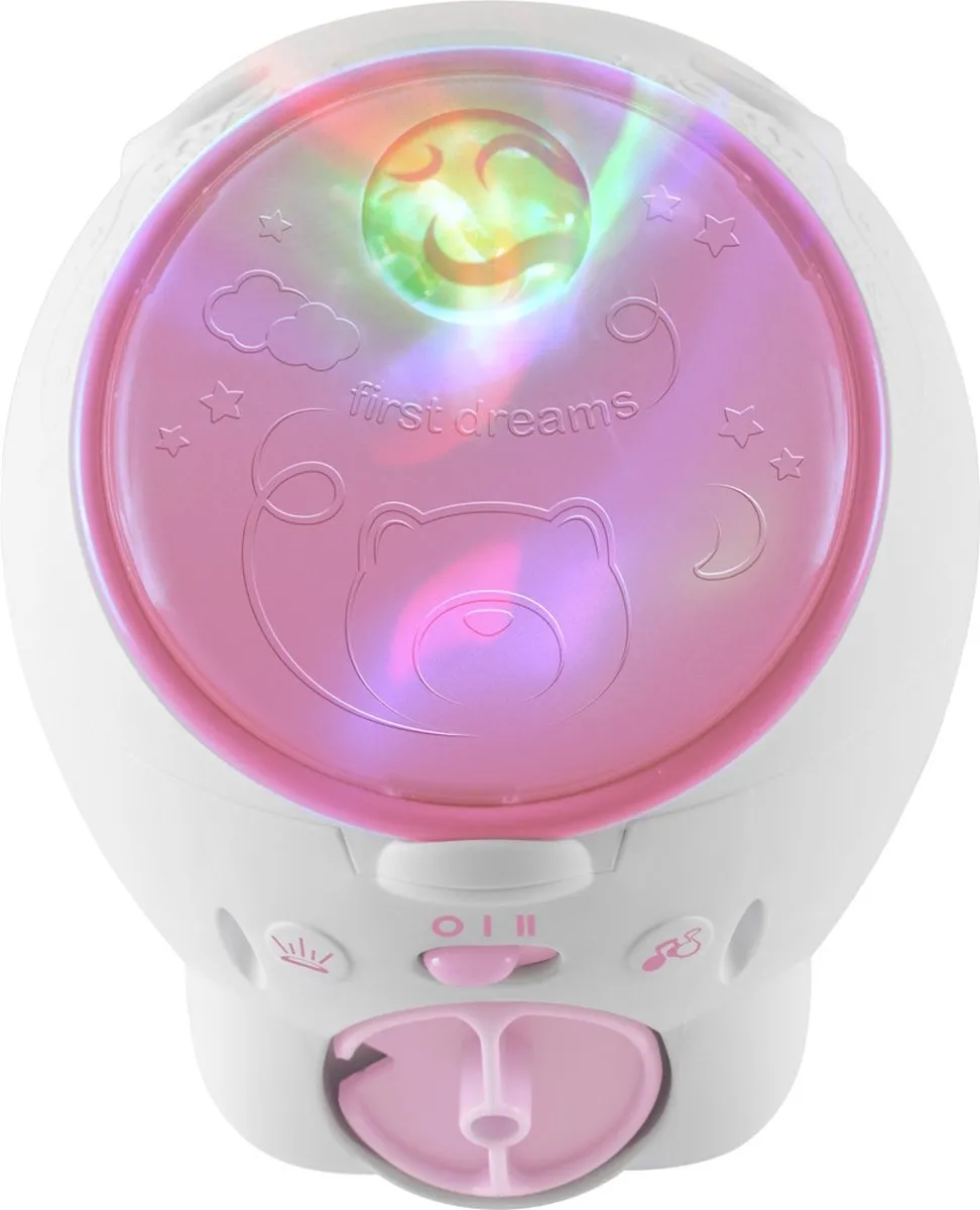Chicco First Dreams IJsbeer Projector - Roze - 3x AAA
