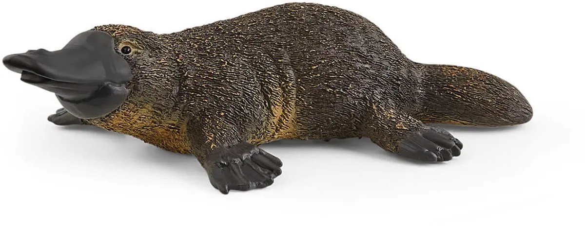 Schleich Vogelbekdier 14840 - Grijs