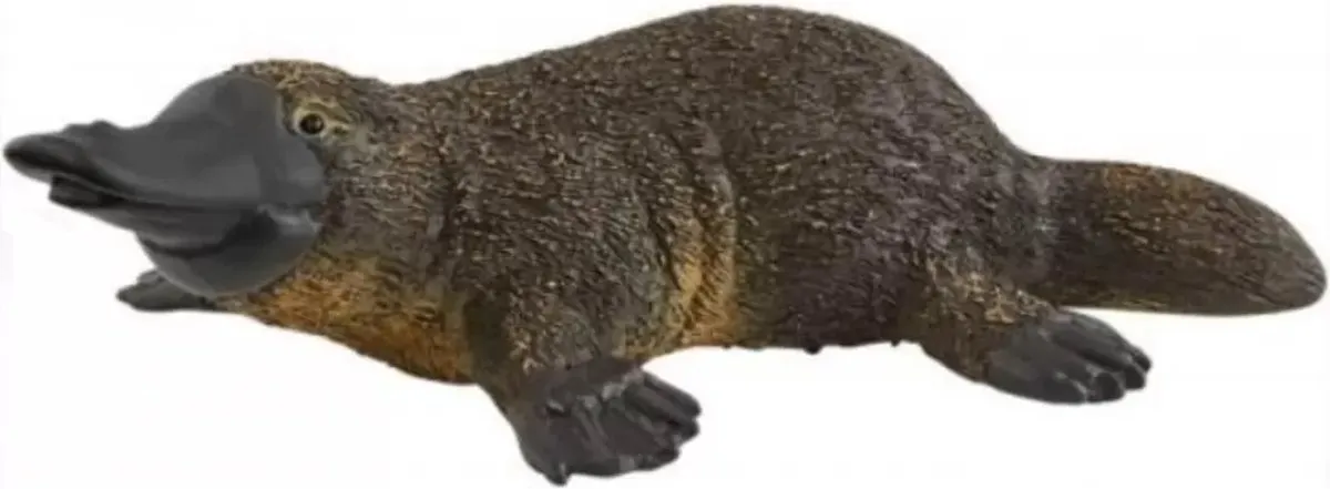 Schleich Vogelbekdier 14840 - Grijs