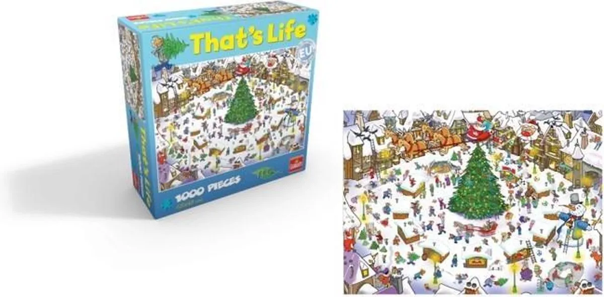 Goliath That's Life Christmas Puzzel 1000 Stuks - Multicolor