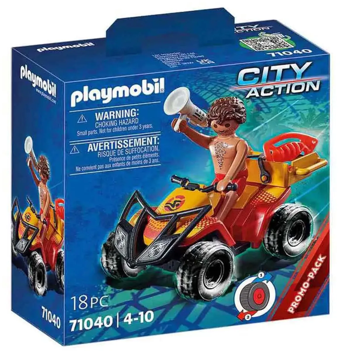 Playmobil City Action Badmeester Quad 71040