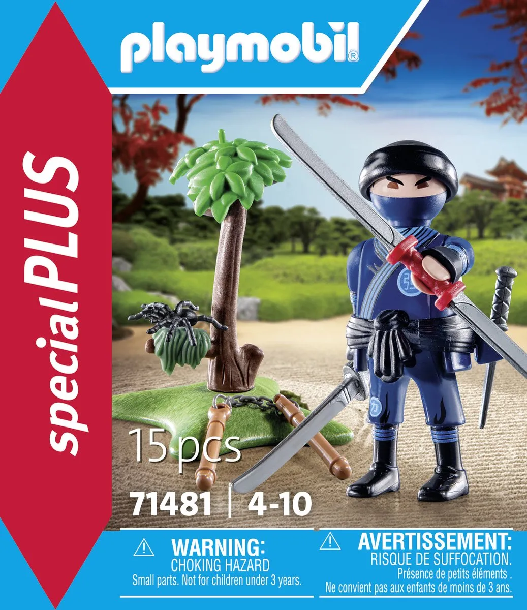 Playmobil Special Plus Ninja 71481 - Multicolor - afbeelding 6 van 6
