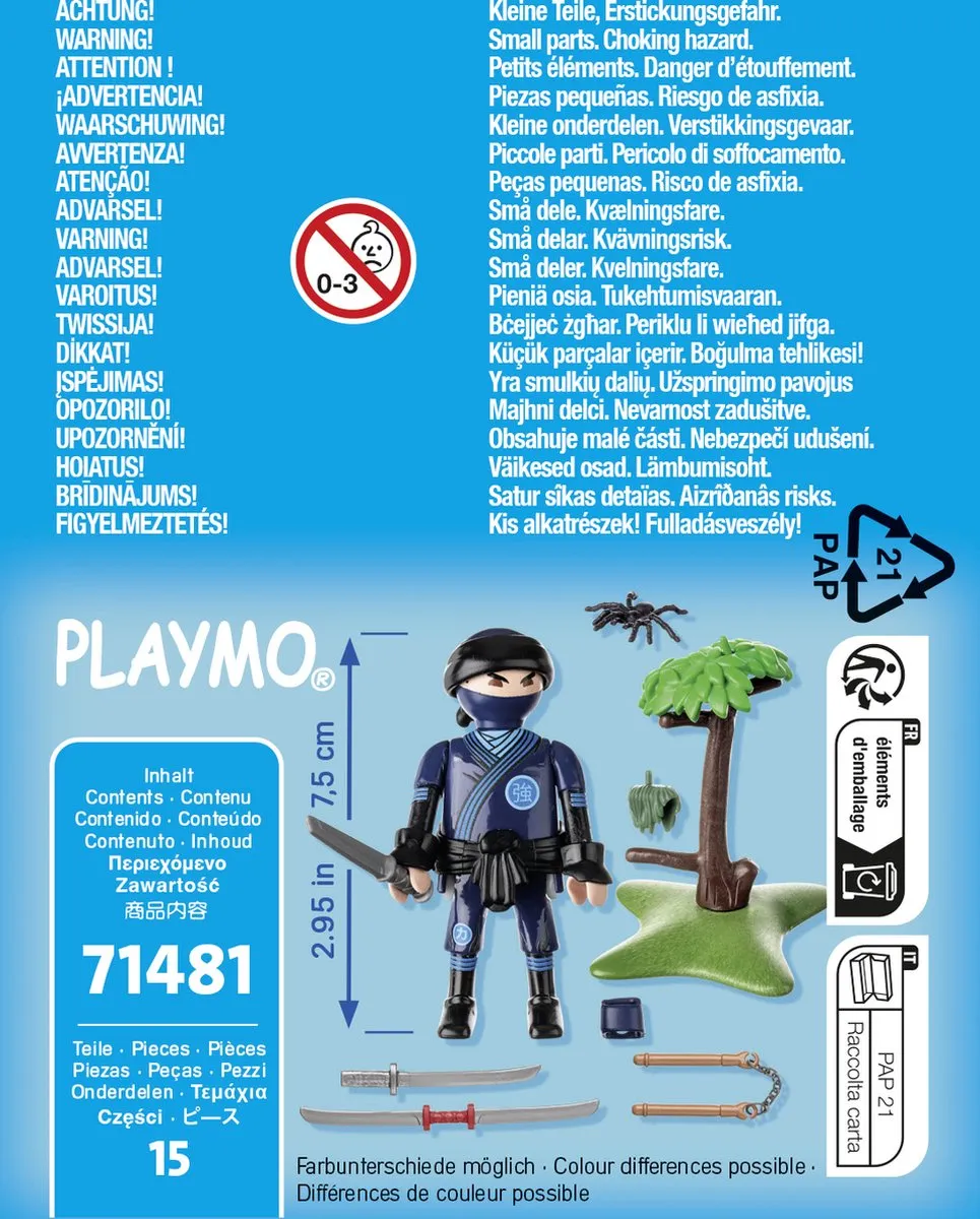 Playmobil Special Plus Ninja 71481 - Multicolor