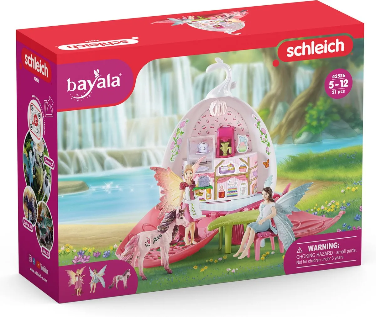 Schleich Bayala Sprookjescafé Blossom Speelfigurenset - 14 Stuks