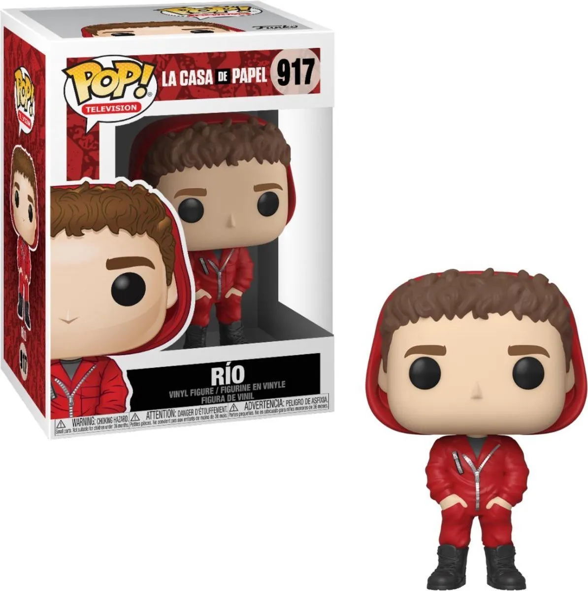 Funko Pop Rio La Casa de Papel FUN44198 - 9cm Multicolours