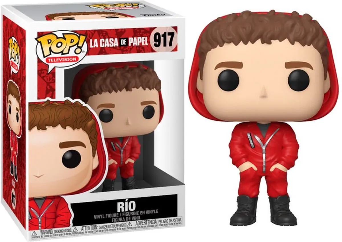 Funko Pop Rio La Casa de Papel FUN44198 - 9cm Multicolours - afbeelding 6 van 6