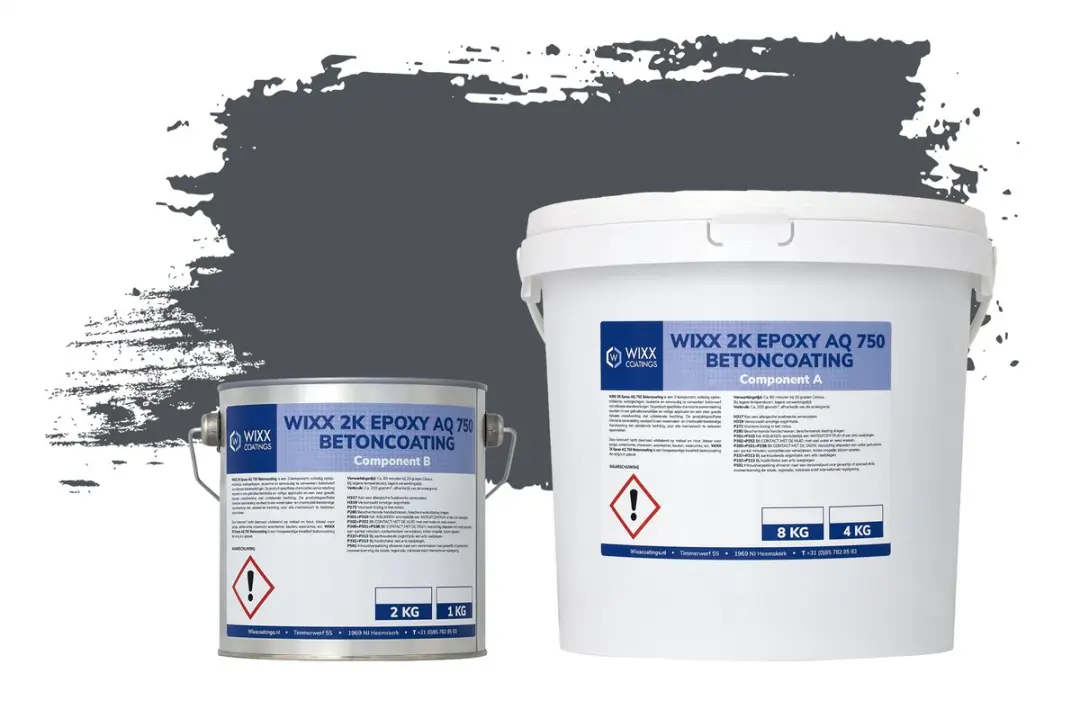 Wixx 2K Epoxy AQ 750 Betoncoating 5kg