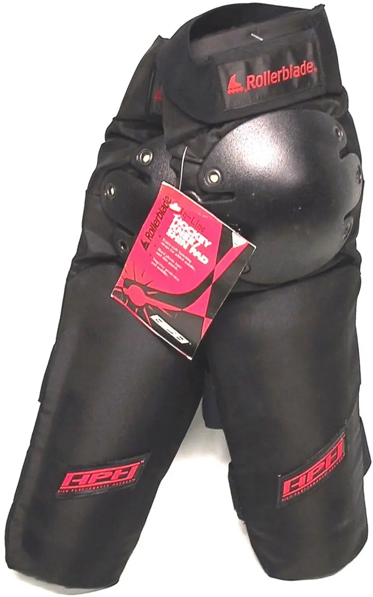 Rollerblade Knie- en scheenbeschermers streethockey zwart maat s / m