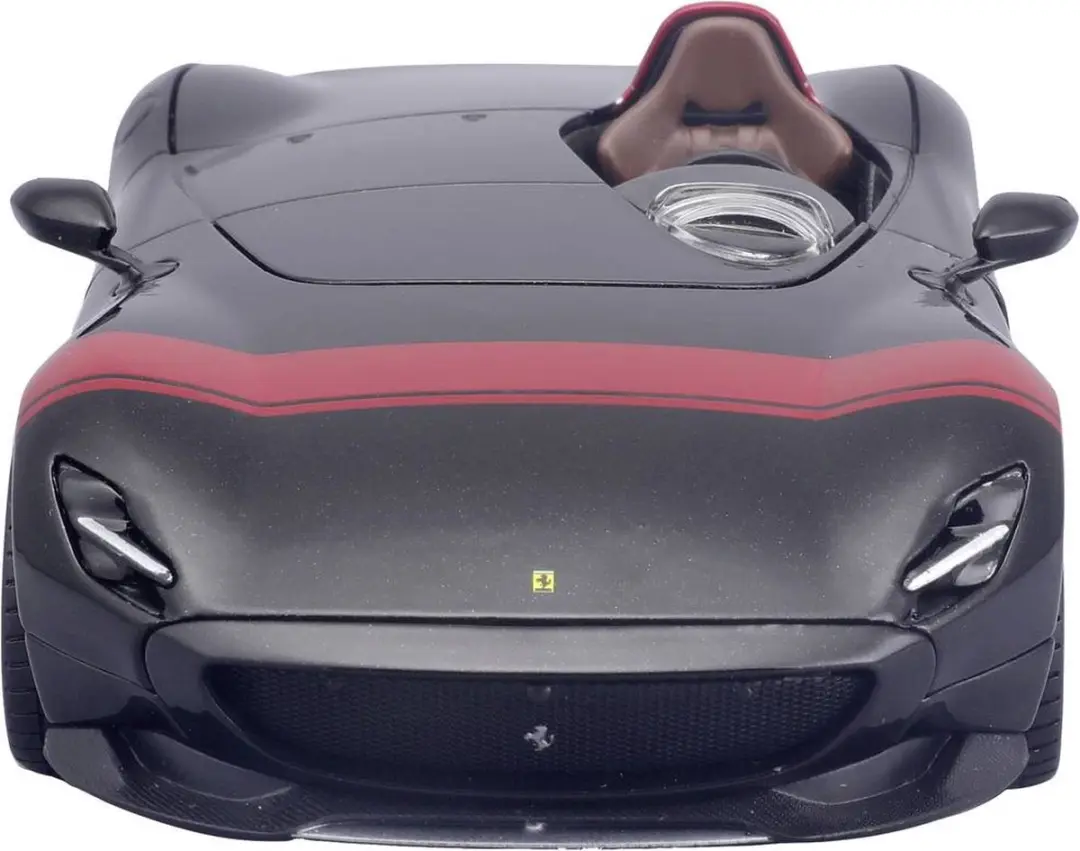 Bburago Ferrari Monza SP1 1:20 Auto - Zwart/Rood - afbeelding 6 van 6