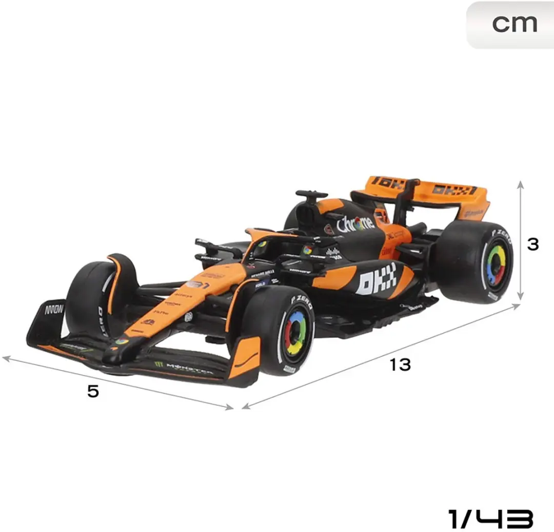 Bburago F1 McLaren MCL38 1:43 2er-Set - afbeelding 6 van 6