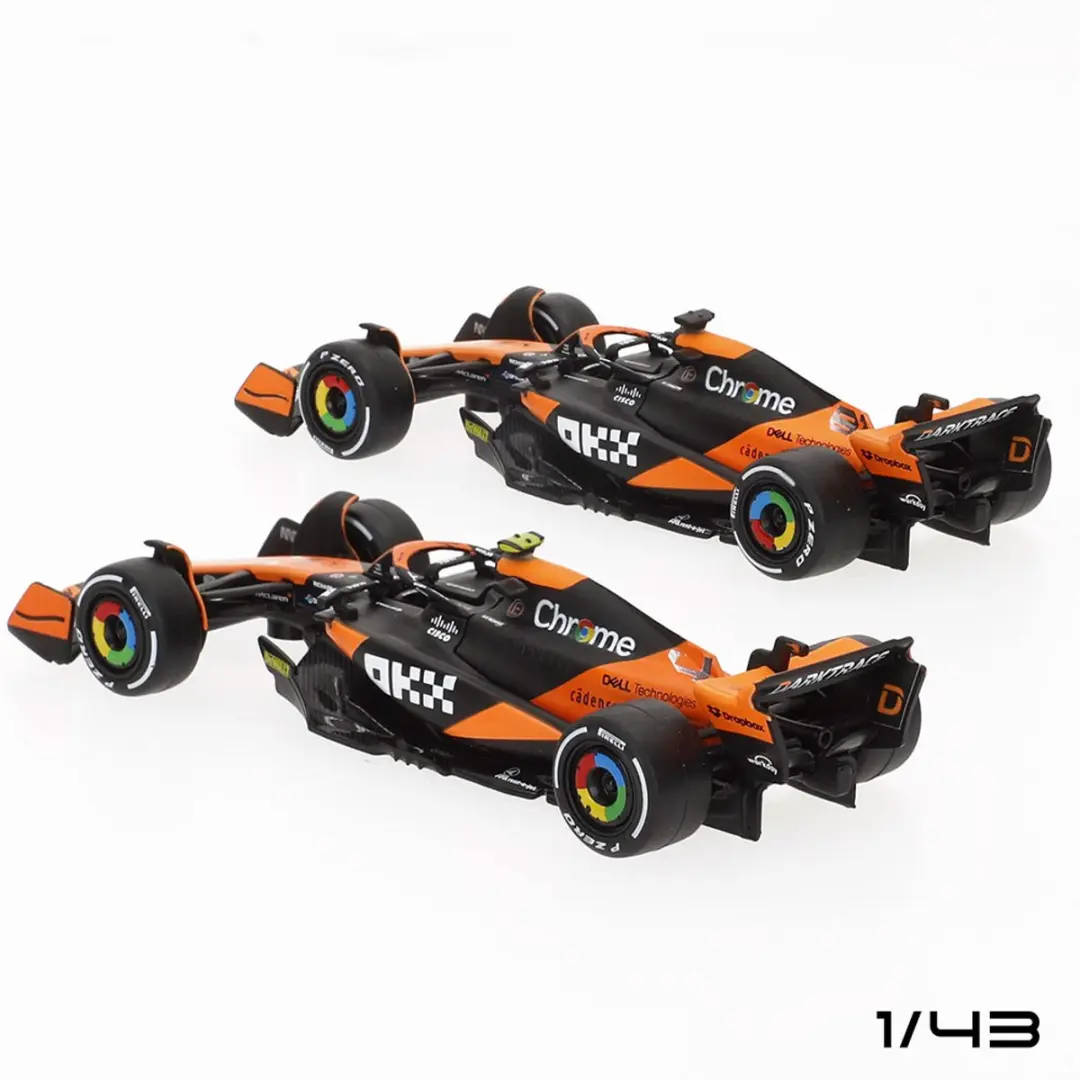 Bburago F1 McLaren MCL38 1:43 2er-Set - afbeelding 5 van 6