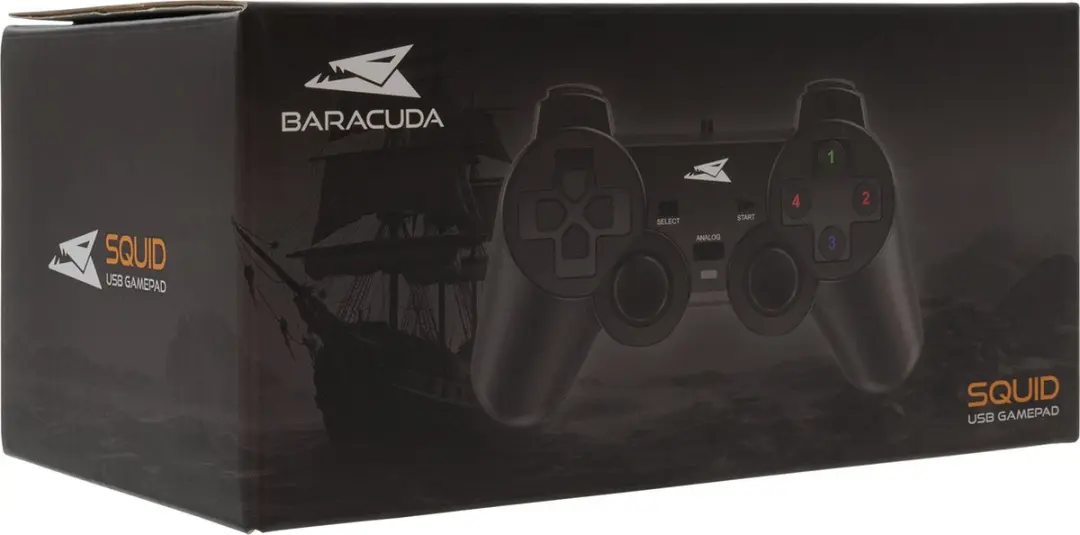Barracuda SQUID Gamecontroller - 12 Knoppen - Zwart - afbeelding 3 van 5