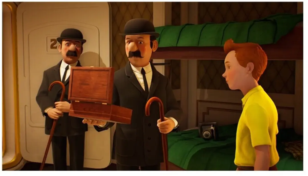 Microids Tintin Reporter: Cigars of the Pharaoh - PS4 Game - afbeelding 3 van 3