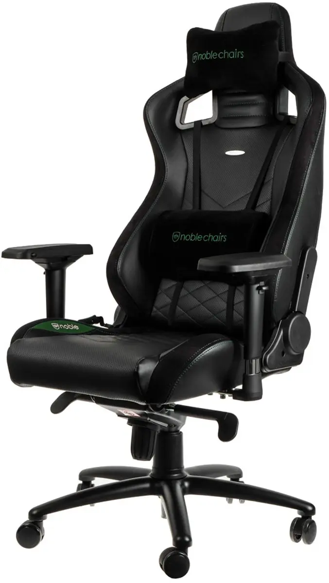 Noblechairs EPIC Series NBL-PU-GRN-002 Gaming Stoel - Zwart/Green