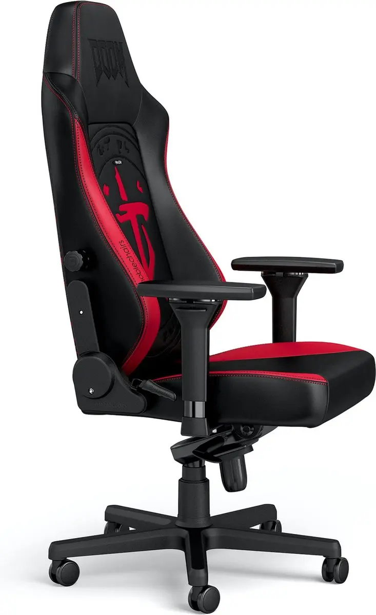 Noblechairs DOOM Gamingstoel NBL-HRO-PU-DET - Zwart/Rood