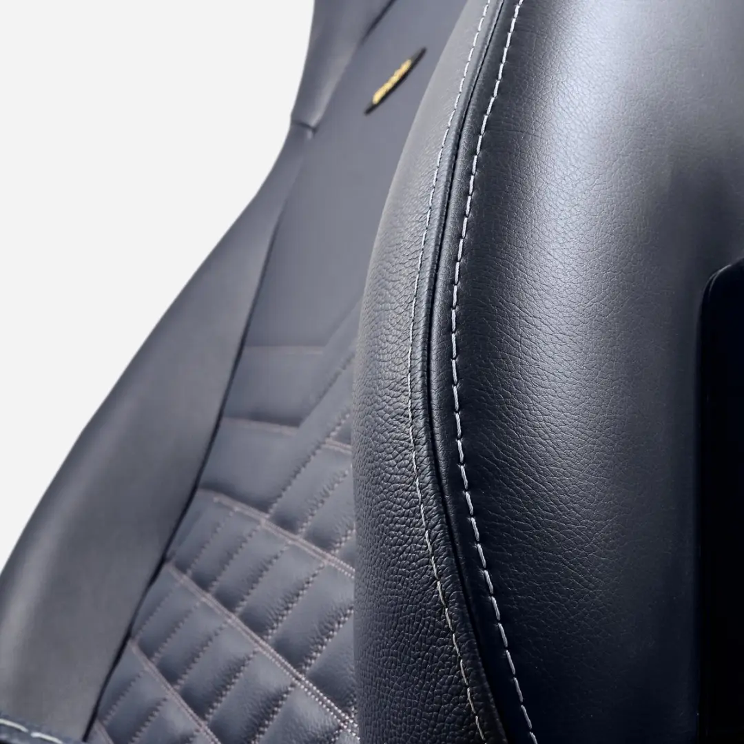 Noblechairs Icon Real Leather Gamestoel NBL-ICN-RL-MBG - Blauw/Grijs