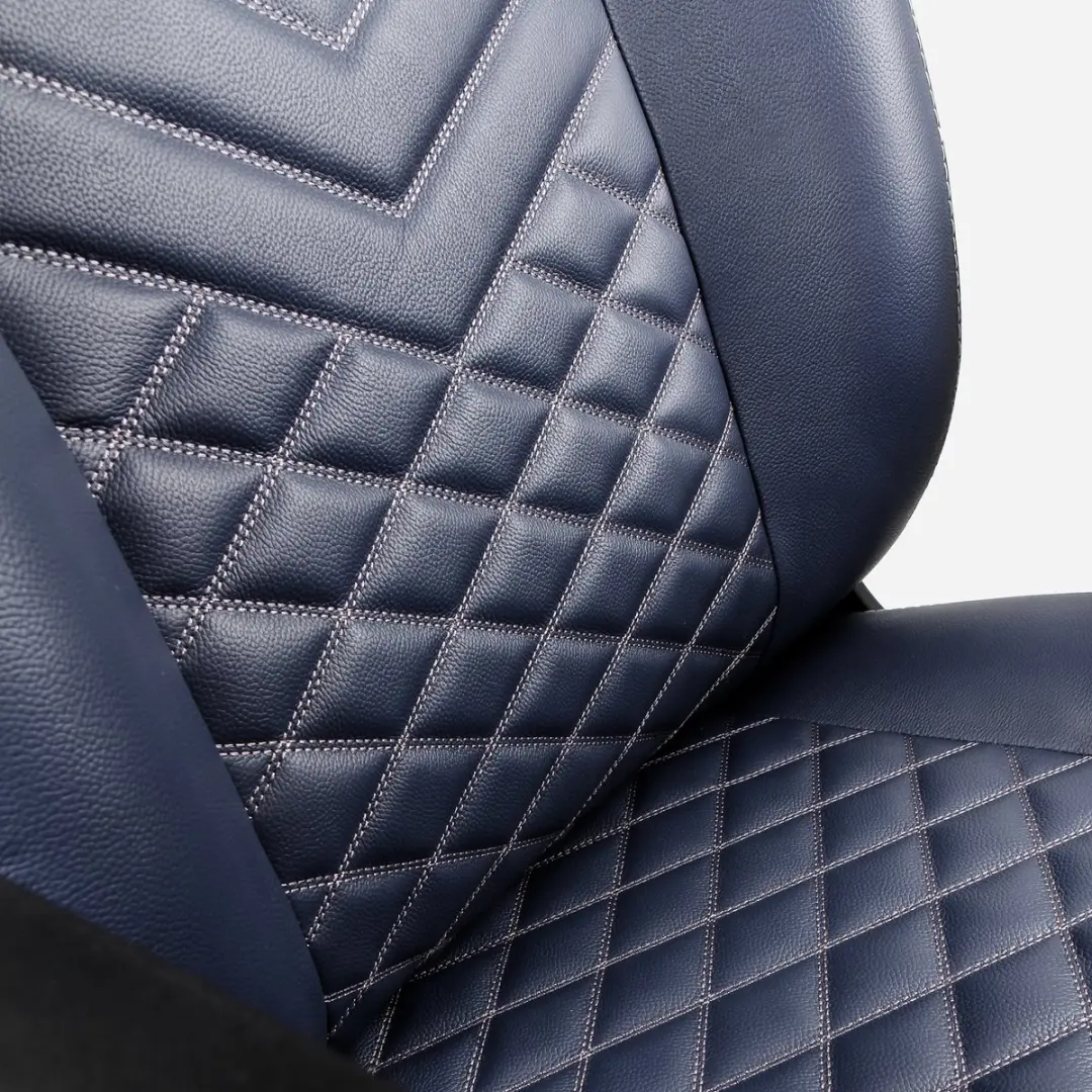 Noblechairs Icon Real Leather Gamestoel NBL-ICN-RL-MBG - Blauw/Grijs