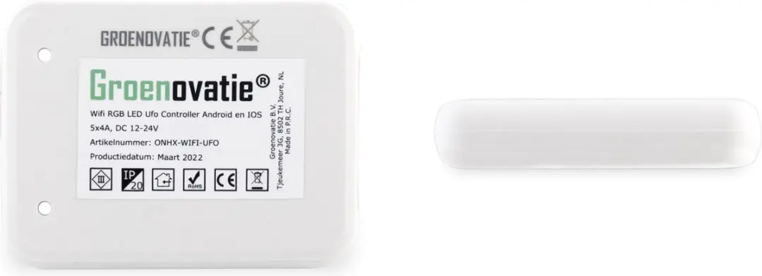 Groenovatie Wifi RGB LED Ufo Controller - Android/Apple - afbeelding 3 van 6