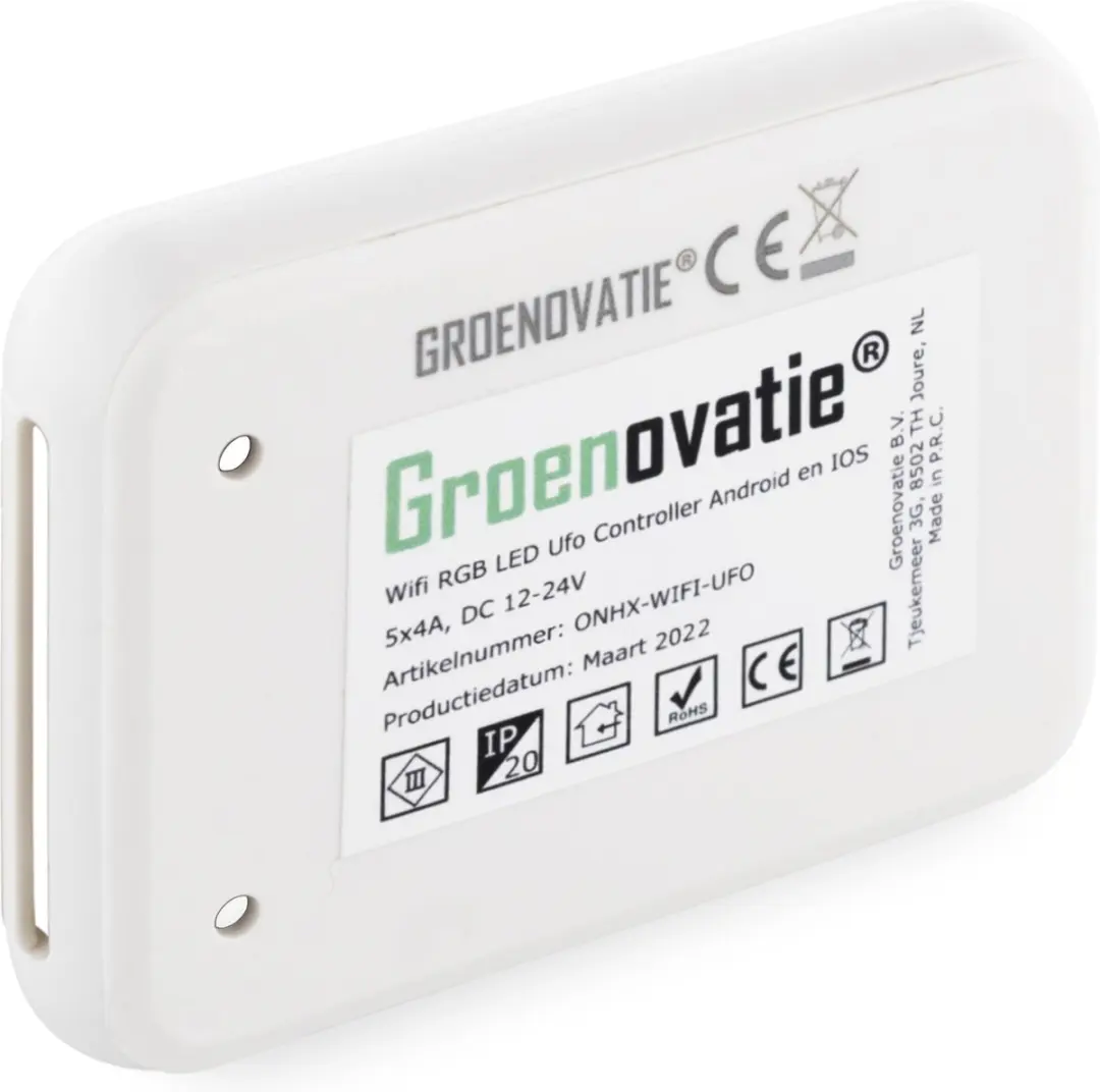 Groenovatie Wifi RGB LED Ufo Controller - Android/Apple - afbeelding 5 van 6