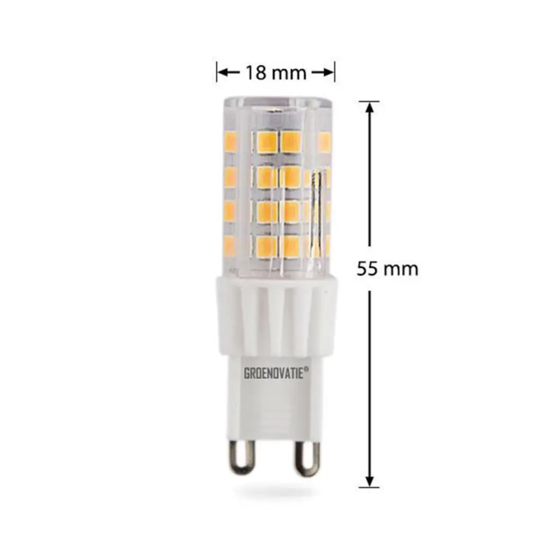 Groenovatie LED Lamp G9 5W - Warm Wit - afbeelding 4 van 6