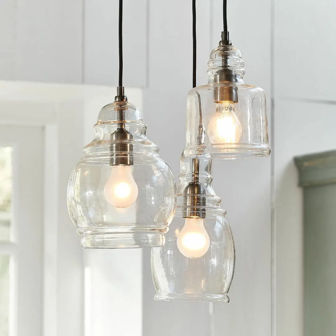 Loberon Hanglamp Pont du Clair - 40W - Zilverkleurig - afbeelding 6 van 6
