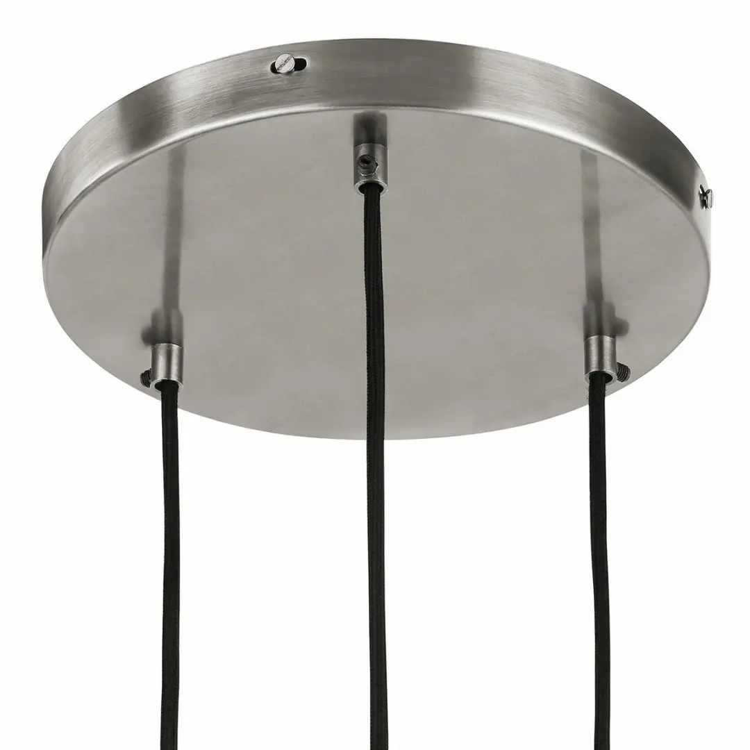 Loberon Hanglamp Pont du Clair - 40W - Zilverkleurig - afbeelding 5 van 6